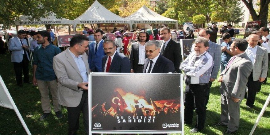 15 Temmuz Diriliş Destanı Konulu Fotoğraf Sergisi açıldı