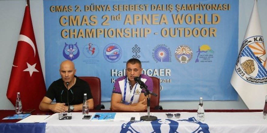 CMAS 2. Serbest Dalış Dünya Şampiyonası başladı