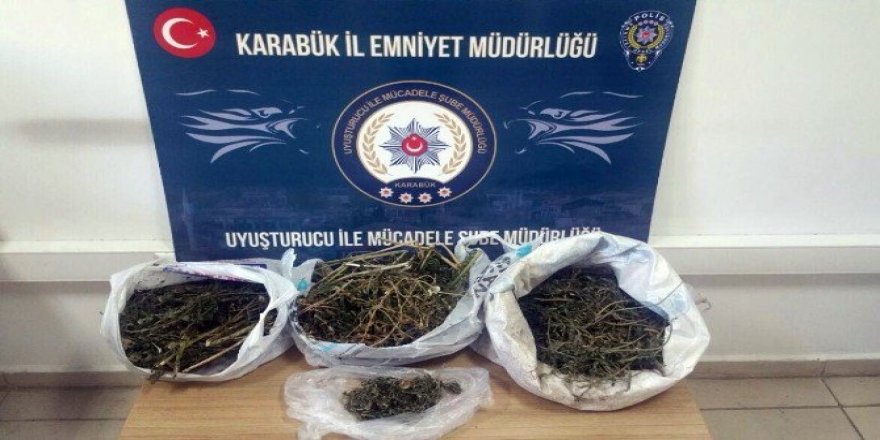 Karabük’te uyuşturucu operasyonu
