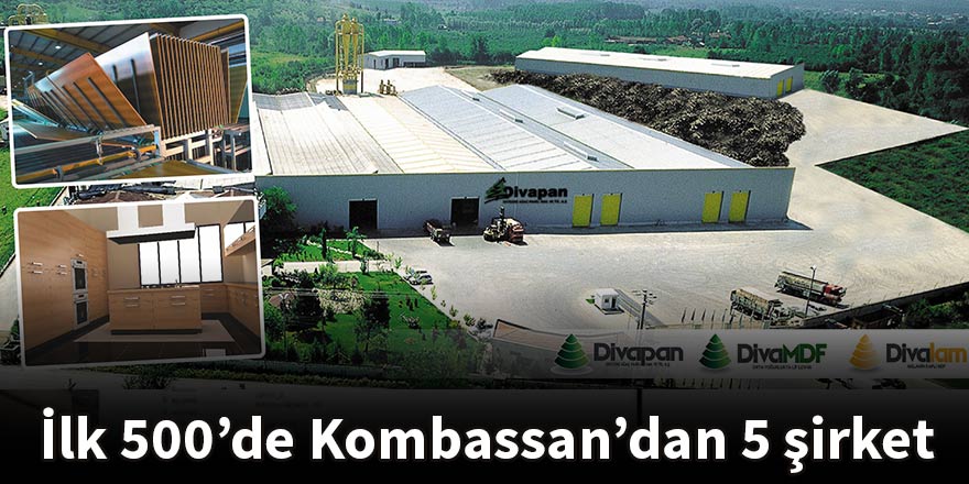 İlk 500’de Kombassan’dan 5 şirket