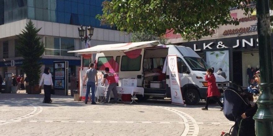 Fatsa’da Kızılay’a kan bağışı