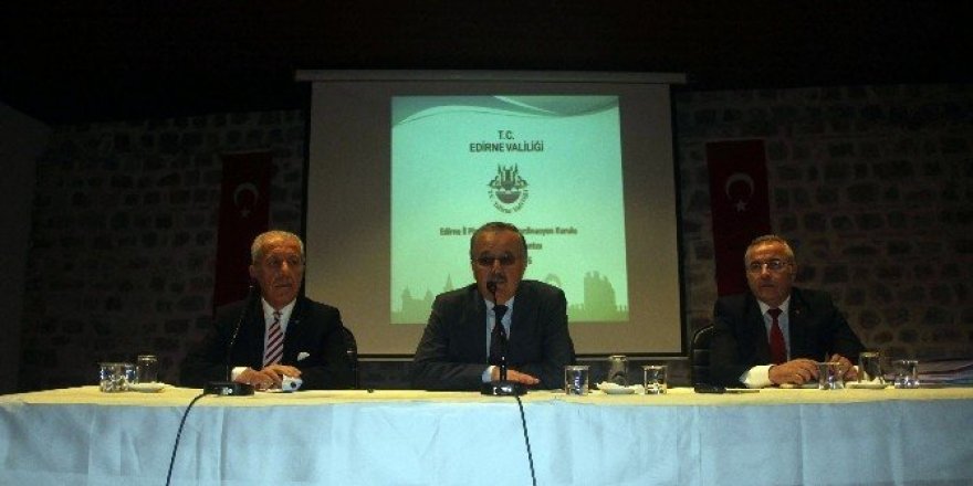 Edirne’de 549 projenin 174’ü bitti