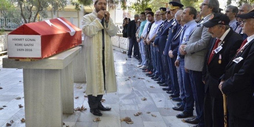 Kore Gazisi son yolculuğuna uğurlandı