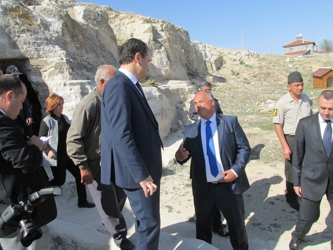 Vali Çelik, Han ilçesini ziyaret etti