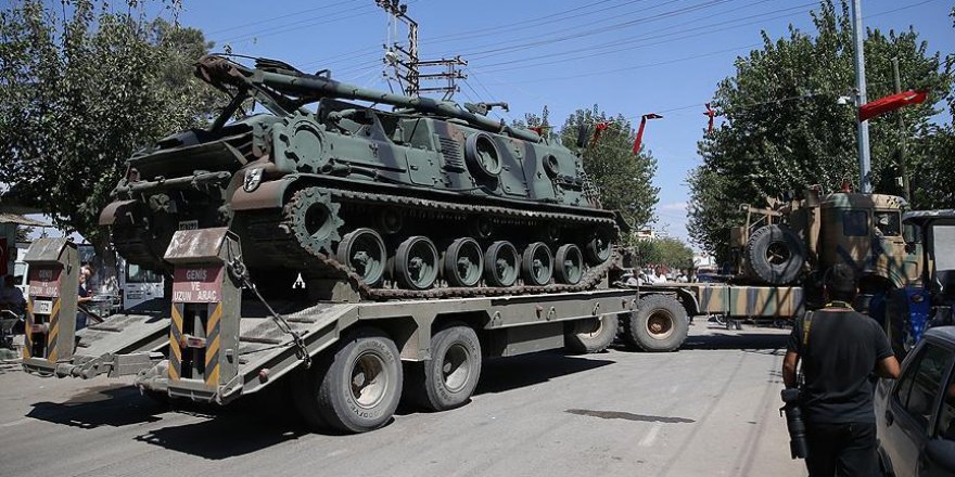 TSK'dan hudut hattına takviye