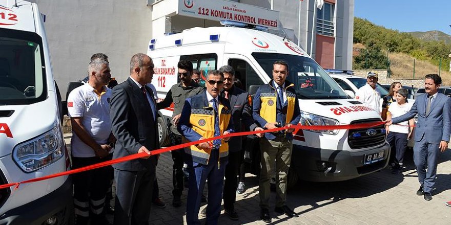 Tunceli'ye zırhlı ambulans tahsis edildi