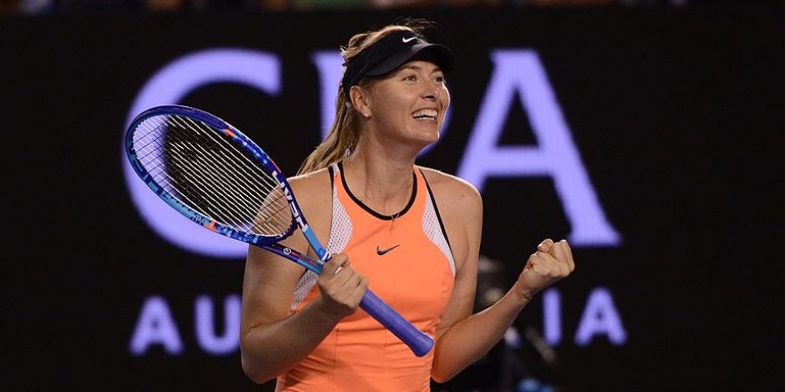 Sharapova ceza indiriminden mutlu