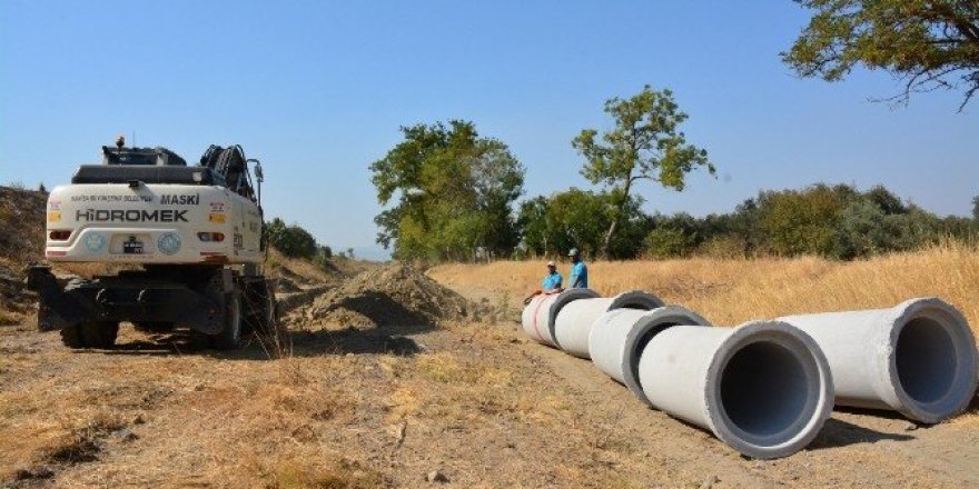 Güzelyurt Mahallesindeki su taşkınları sona erecek