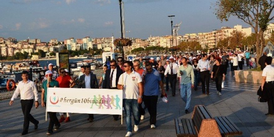Sağlık için her gün 10 bin adım
