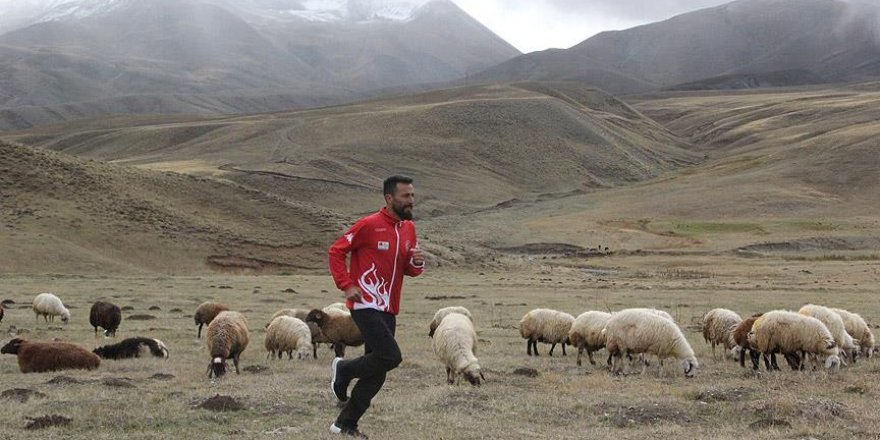 Çobanlık yapan milli atletin gözü olimpiyatlarda