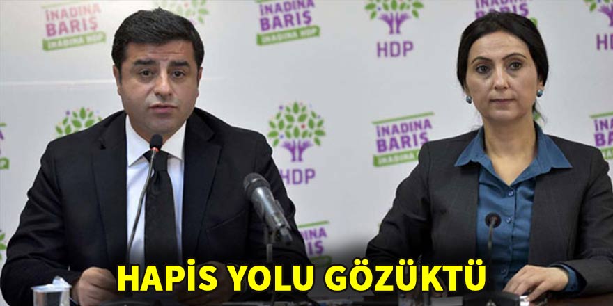 Yüksekdağ ve Demirtaş'a hapis yolu gözüktü
