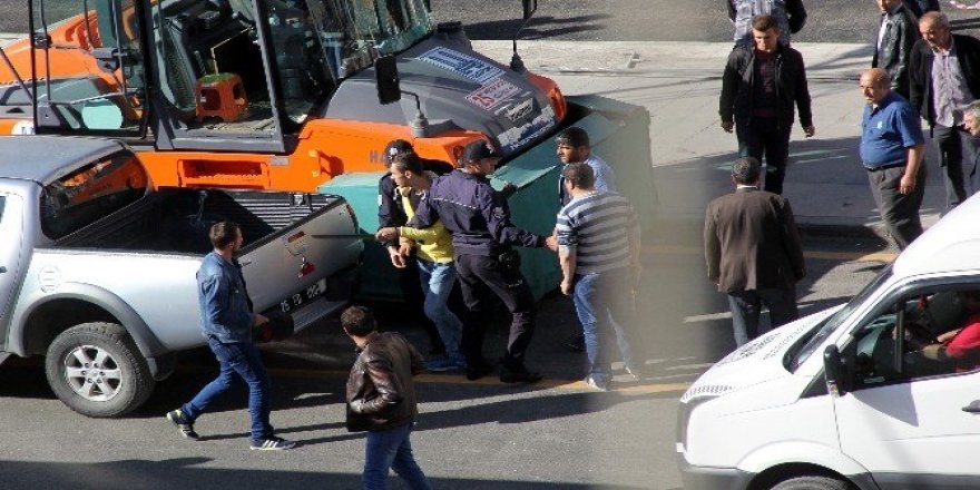 Kavgaya karışan şüpheliler İHA’nın görüntüleri sayesinde yakalandı
