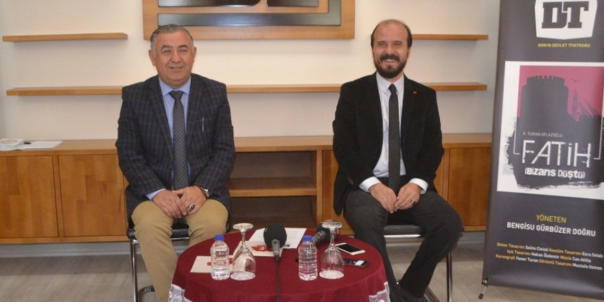 Konya'da tiyatro sezonunun ilk oyunu seyirciyle buluşyor