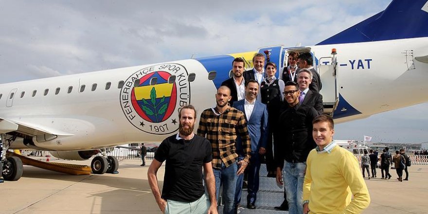 Fenerbahçeli sporcular İstanbul Airshow Fuarı'nda