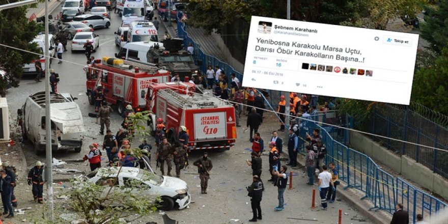 Yenibosna'daki saldırı sonrası skandal paylaşım