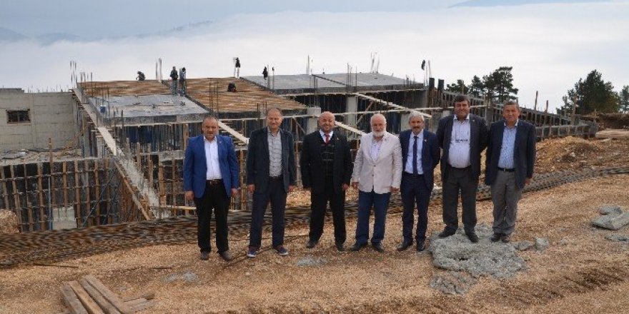 Türkiye’nin yeni kayak merkezinde çalışmalar hızlandı