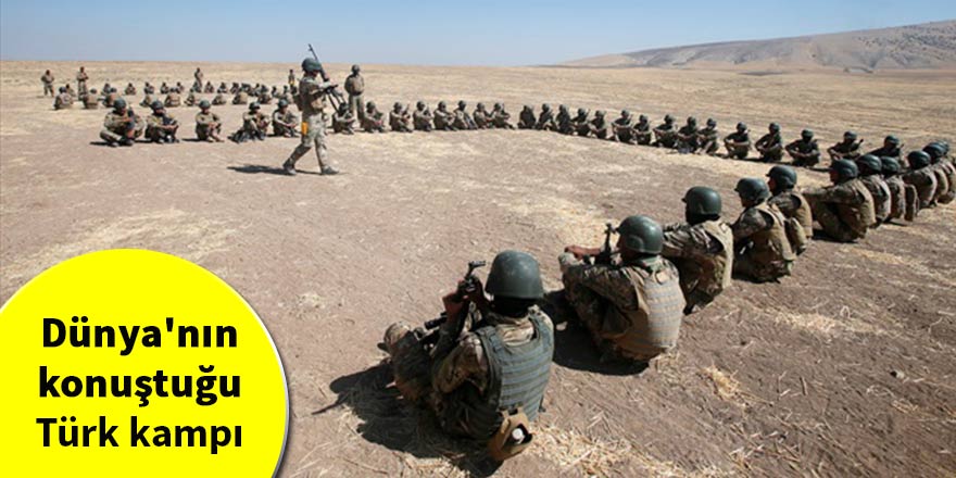 Dünya'nın konuştuğu Türk kampı