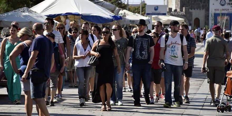 Türkiye'yi en çok Avrupalı ziyaret etti