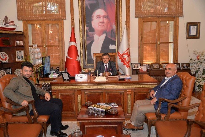 Başkan Yağcı’ya Balcı’dan ziyaret