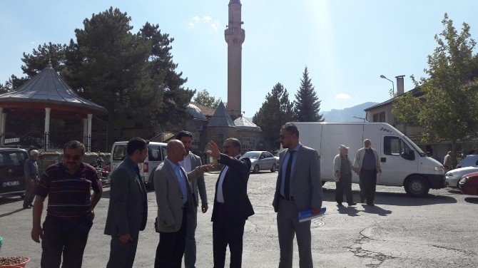 Başkan Tutal, Daire Başkanı Sert ile incelemelerde bulundu