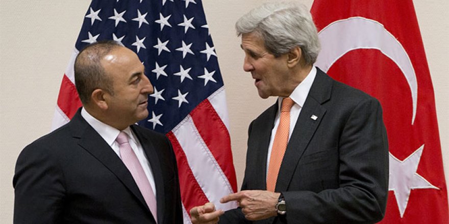 Çavuşoğlu, ABD Dışişleri Bakanı John Kerry ile görüştü