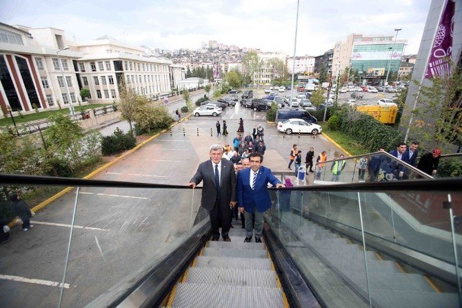 Erbakan ve Türkeş yaya köprüleri tanıtıldı