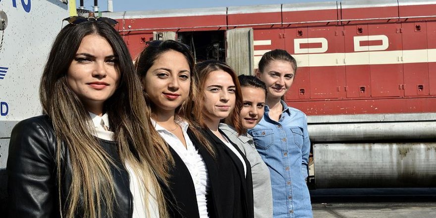 Demiryollarının kadın makinistleri
