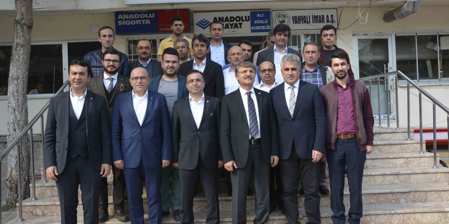 AK Parti Milletvekili Ünal Yahyalı'da