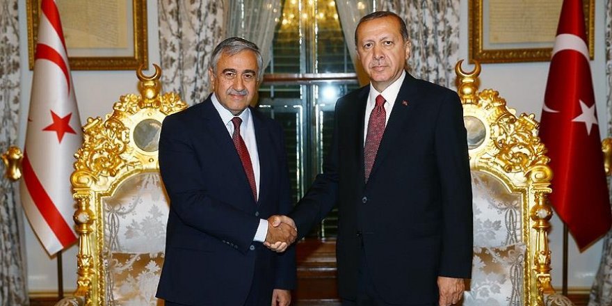 Erdoğan, KKTC Cumhurbaşkanı Akıncı ile görüştü