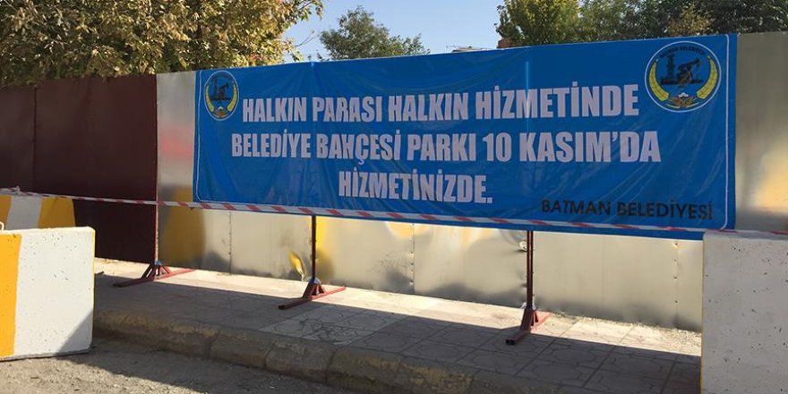 'Halkın parası halkın hizmetinde'