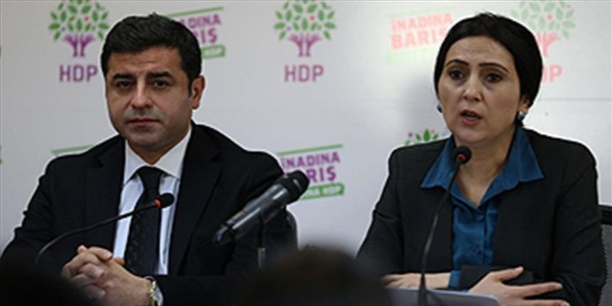 Demirtaş ve Yüksekdağ'dan kınama