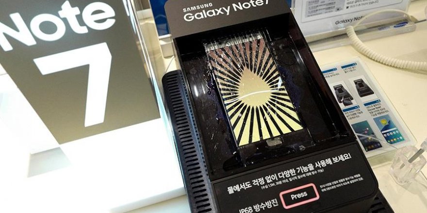 Samsung'dan Galaxy Note 7 sahiplerine uyarı