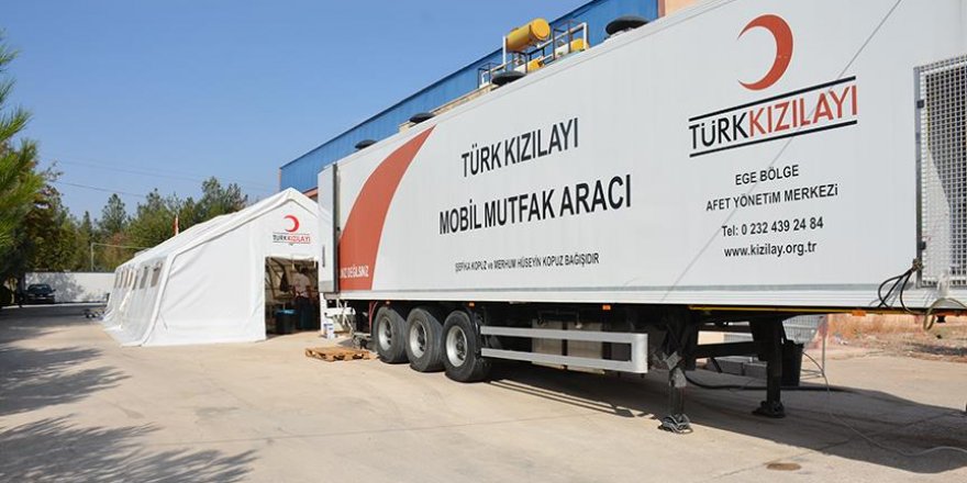 Türk Kızılayının rotası Halep