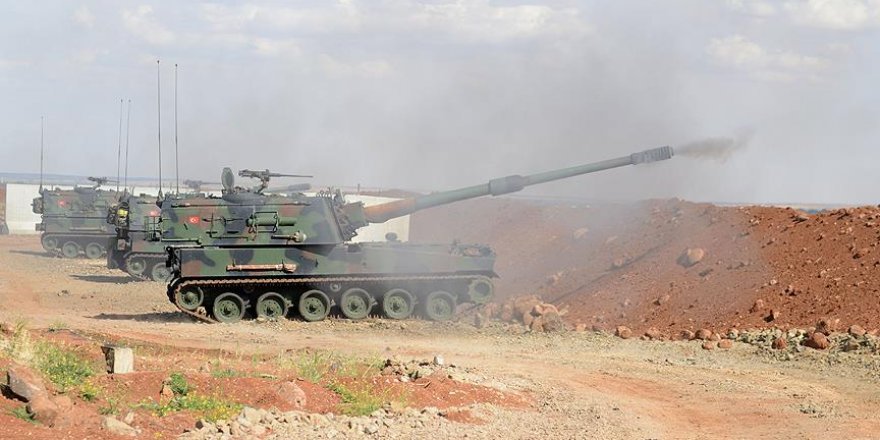 TSK Fırtına obüsleri ile 91 DEAŞ hedefini vurdu