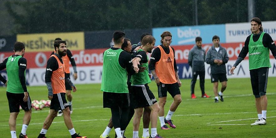 Beşiktaş'ın antrenmanında gerginlik