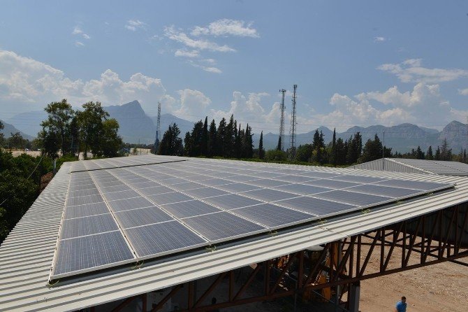Konyaaltı Belediyesi, kendi elektriğini üretiyor