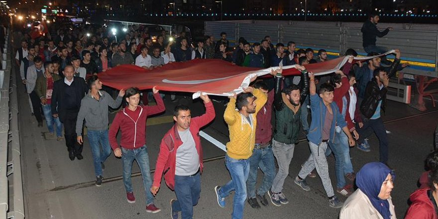Ordu'da 'teröre tepki yürüyüşü'