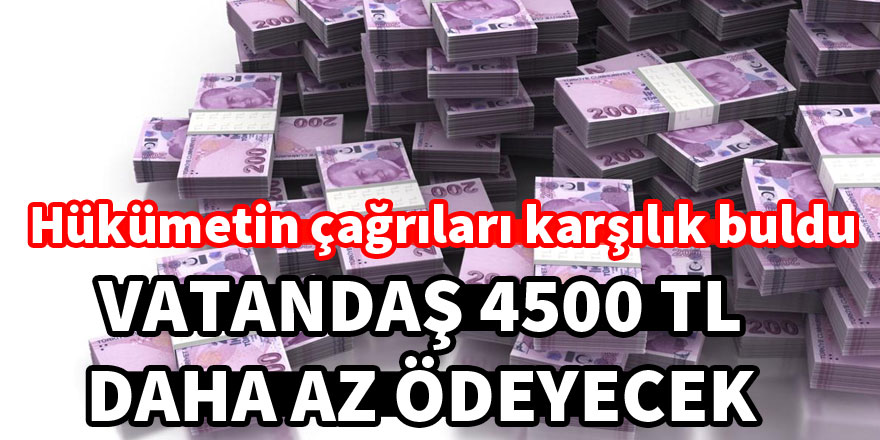 Hükümetin çağrısı karşılık buldu! 'Ucuzladı'