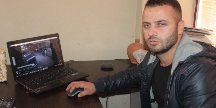 Saniyelik araba hırsızlığı kamerada