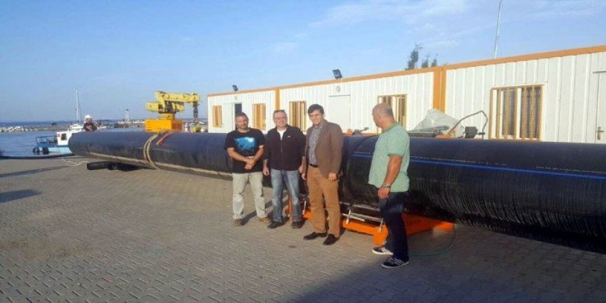 Yalova’da derin deşarj hattı çalışmaları başladı