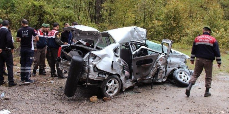 Karabük’te trafik kazası: 1 ölü, 2 yaralı