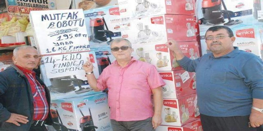 Fındık getirene kömür bedava