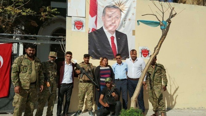 Diriliş Başkanlarından Cerablus’a ziyaret
