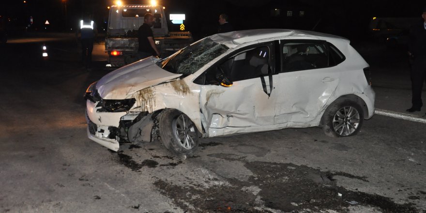 Konya'da trafik kazası: 1 ölü, 2 yaralı