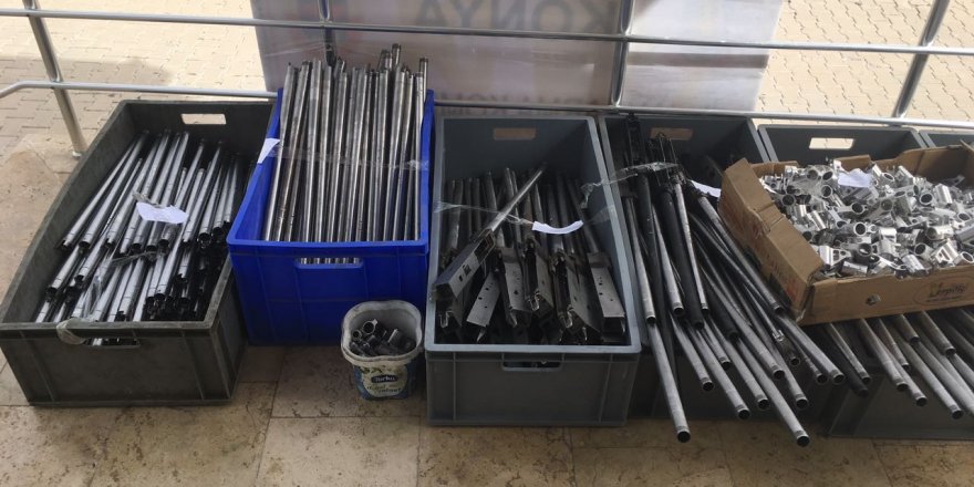 Ruhsatsız av tüfeği imalathanesine operasyon