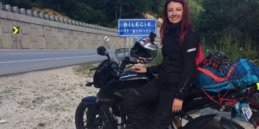 Motosiklet tutkunu genç öğretmenin son görüntüleri