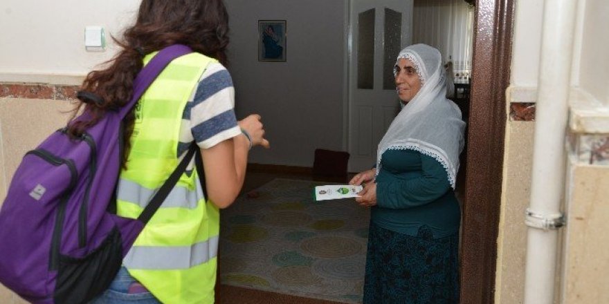 Atıkları kaynağında ayrıştırma için 33 bin hanenin kapısı çalındı