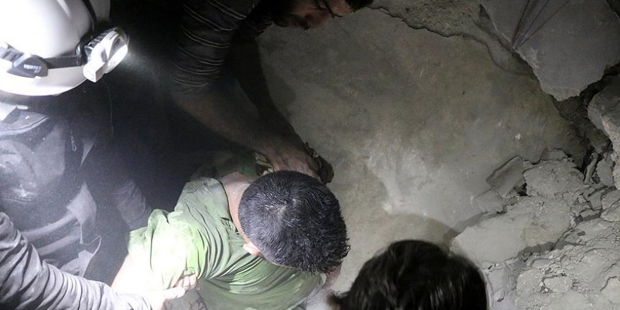 Halep'te yerleşim alanlarına saldırı: 8 ölü
