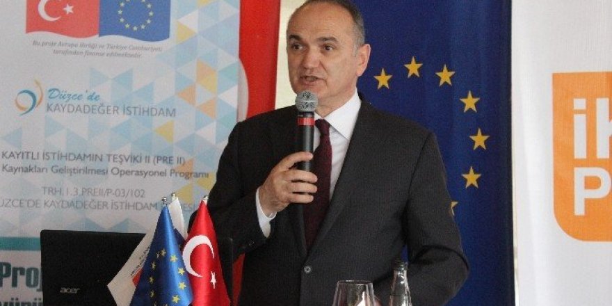 Bakan Faruk Özlü: “Amacımız, kayıtlı istihdamı artırmaktır"