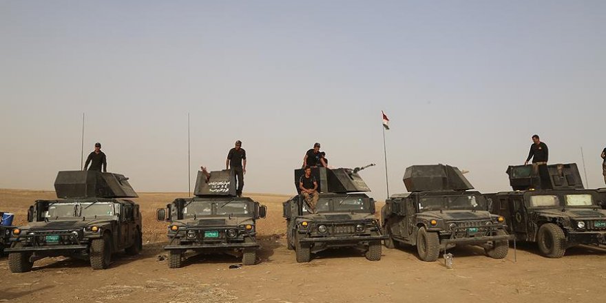 Irak'ta "Antiterör Timleri" Hazır bölgesinde konuşlandı